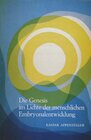 Buchcover Die Genesis im Lichte der menschlichen Embryonalentwicklung