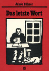 Buchcover Werkausgabe / Das letzte Wort