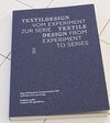 Buchcover Textildesign. Vom Experiment zur Serie