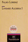 Buchcover Lineare Algebra I