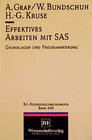 Buchcover Effektives Arbeiten mit SAS