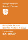 Buchcover Geologische Karten von Nordrhein-Westfalen 1:25000 / Erläuterungen 3517 Rahden