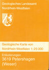 Buchcover Geologische Karten von Nordrhein-Westfalen 1:25000 / Petershagen