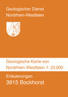 Buchcover Geologische Karten von Nordrhein-Westfalen 1:25000 / Bockhorst