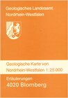 Buchcover Geologische Karten von Nordrhein-Westfalen 1:25000 / Blomberg