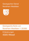 Buchcover Geologische Karten von Nordrhein-Westfalen 1:25000 / Wesel
