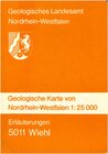Buchcover Geologische Karten von Nordrhein-Westfalen 1:25000 / Wiehl