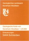 Buchcover Geologische Karten von Nordrhein-Westfalen 1:25000 / Schleiden