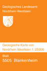 Buchcover Geologische Karten von Nordrhein-Westfalen 1:25000 / Blankenheim