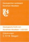 Buchcover Geologische Karten von Nordrhein-Westfalen 1:100000 / Siegen