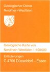 Buchcover Geologische Karten von Nordrhein-Westfalen 1:100000 / Düsseldorf - Essen