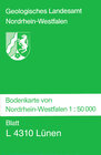 Buchcover Bodenkarten von Nordrhein-Westfalen 1:50000 / Lünen