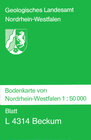 Buchcover Bodenkarten von Nordrhein-Westfalen 1:50000 / Beckum