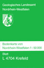 Buchcover Bodenkarten von Nordrhein-Westfalen 1:50000 / Krefeld