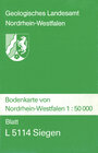 Buchcover Bodenkarten von Nordrhein-Westfalen 1:50000 / Siegen