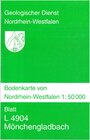 Buchcover Bodenkarten von Nordrhein-Westfalen 1:50000 / Mönchengladbach
