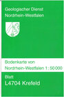 Buchcover Bodenkarten von Nordrhein-Westfalen 1:50000 / Bodenkarten von Nordrhein-Westfalen 1 : 50000