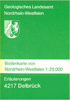 Buchcover Bodenkarten von Nordrhein-Westfalen 1:25000 / Delbrück
