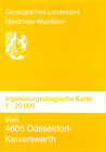 Buchcover Ingenieurgeologische Karten. 1:25000 / Düsseldorf-Kaiserswerth