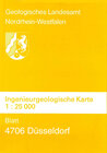 Buchcover Ingenieurgeologische Karten. 1:25000 / Düsseldorf