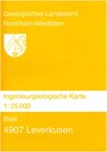 Buchcover Ingenieurgeologische Karten. 1:25000 / Leverkusen