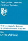 Buchcover Hydrogeologische Karten von Nordrhein-Westfalen 1:50000 / Detmold