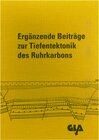 Buchcover Ergänzende Beiträge zur Tiefentektonik des Ruhrkarbons