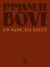 Buchcover Ein Mann, der wusste