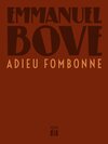 Buchcover Adieu Fombonne