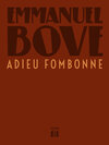 Buchcover Adieu Fombonne