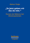 Buchcover „So jetzt geben wir das da rein.“