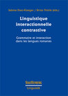 Buchcover Linguistique interactionnelle contrastive