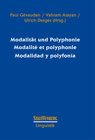 Buchcover Modalität und Polyphonie Modalité et polyphonie Modalidad y polyfonía