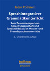 Buchcover Sprachintegrativer Grammatikunterricht