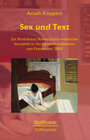 Buchcover Sex und Text