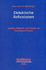 Buchcover Didaktische Reflexionen