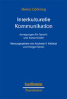 Buchcover Interkulturelle Kommunikation