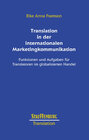 Buchcover Translation in der internationalen Marketingkommunikation