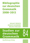Buchcover Bibliographie zur deutschen Grammatik 2008–2012