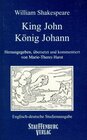 Buchcover King John / König Johann