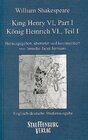 Buchcover King Henry VI, Part I / König Heinrich VI., Teil I