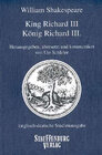 Buchcover King Richard III / König Richard III.