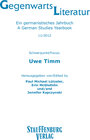 Buchcover Gegenwartsliteratur. Ein Germanistisches Jahrbuch /A German Studies Yearbook / 11/2012