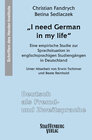 Buchcover „I need German in my life"