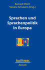 Buchcover Sprachen und Sprachenpolitik in Europa