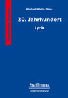 Buchcover 20. Jahrhundert - Lyrik