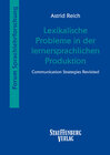 Buchcover Lexikalische Probleme in der lernersprachlichen Produktion