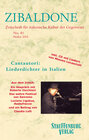 Buchcover Cantautori: Liederdichter in Italien