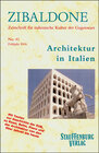 Buchcover Architektur in Italien