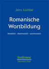 Buchcover Romanische Wortbildung